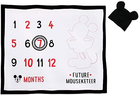 mickey mouse milestone blanket