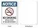 No Smoking Within 25 Feet of Building Entrance Sign, 10x14 Inches, Rust Free .040 Aluminum, Fade Resistant, Made in USA