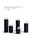 Oirlv Acrylic Jewelry Display Stand Ring Showcase Display Holder (7 PCS Rings Stand)