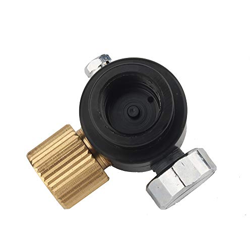 Gurlleu Adjustable PCP Paintball Tanks Regulator 0.825-14 NGO Output Thread Compressed Air Valve Gauge (0-2000 PSI) - Thumbnail 4