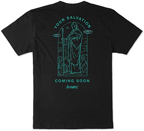 Altamont Mens Salvation Short-Sleeve Shirt Medium Black