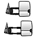 AKKON - For 03-06 Chevy Silverado Suburban Tahoe GMC Sierra Yukon Pickup Truck Extending Power Heated Tow Mirrors w/Smoked Signal