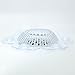 SlipX Solutions Stop-A-Clog Drain Protectors Trap Hair, 2 Hair Catchers Per Package (Plastic, 5 inch Diameter, Clear)