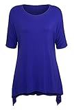 Women's Loose Fit Dolman Plus Size Tunic Top