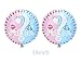 Gender Reveal Party Decorations Boy or Girl Gender Reveal Balloons Photo Booth Props Straws for Baby Shower Decorations 84 Pack