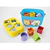 Fisher-Price-Babys-First-Blocks Fisher-Price Baby's First Blocks, Set of 10 Blocks for Classic Stacking and Sorting Play for Baby & Infants, Ages 6…
