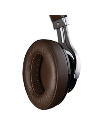 Edifier w855bt Bluetooth   Auriculares over ear Auriculares inalámbricos estéreo con micrófono y Control de Volumen, color café y negro