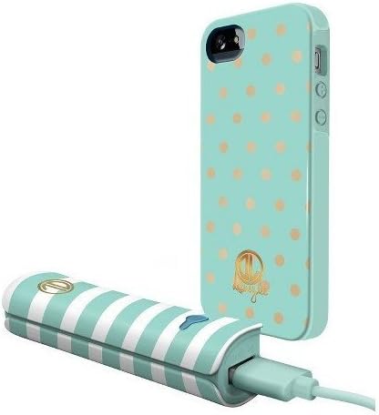 Dabney Lee iPhone 5 Case Mint Green/Gold