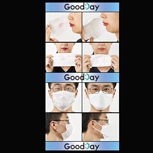 korean black disposable face mask
