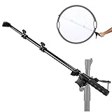 Selens Reflector Holder Arm Support Photo Studio Extendable Boom Stand with Adjustable Length 22.4-57 inches for Product and Portrait Photography
