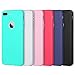 Pofesun Slim Fit Case Compatible for iPhone 8 Plus (2017)/ iPhone 7 Plus (2016) 5.5 inch, Soft TPU Gel Full Protective Anti-Scratch Resistant Cover, 6 Pack - Black/White/Pink/Red/Green/Royal Blue