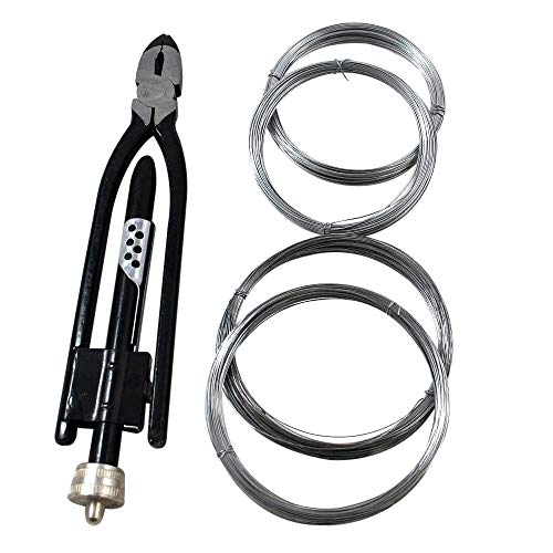 Chenway Wire Twisting Pliers Aircraft Safety Wire Twisting Pliers Set Lock Twist Twister Electrical 6''/ 9" (6'') - Thumbnail 6