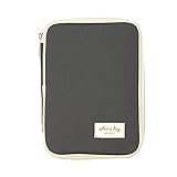 JAVOedge Gray Carry All Passport Document Travel Wallet with Inner Pocket, Zipper Closure, Bonus Drawstring Storage Bag