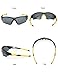 ODODOS Polarized Sunglasses for Cycling Driving Baseball Running Fishing UV100 Polarized Lenz
