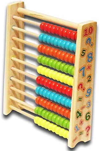 Nagi Sound そろばん レインボーアバカス ソロバン 子供 木製 3歳 から New こども カラー