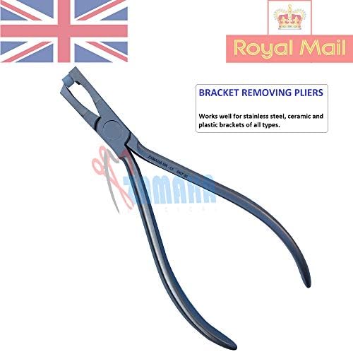 ZAMAHA Orthodontic Bracket Removing Pliers Ebay Braces Removal Dental Lab Tools - Orthodontics Posterior Band Remover Pliers - First Class Postage