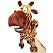 KIDS BRIGHT TOYS Plush Toy Hand Puppet - with Movable Open Mouth and Pocket - 10