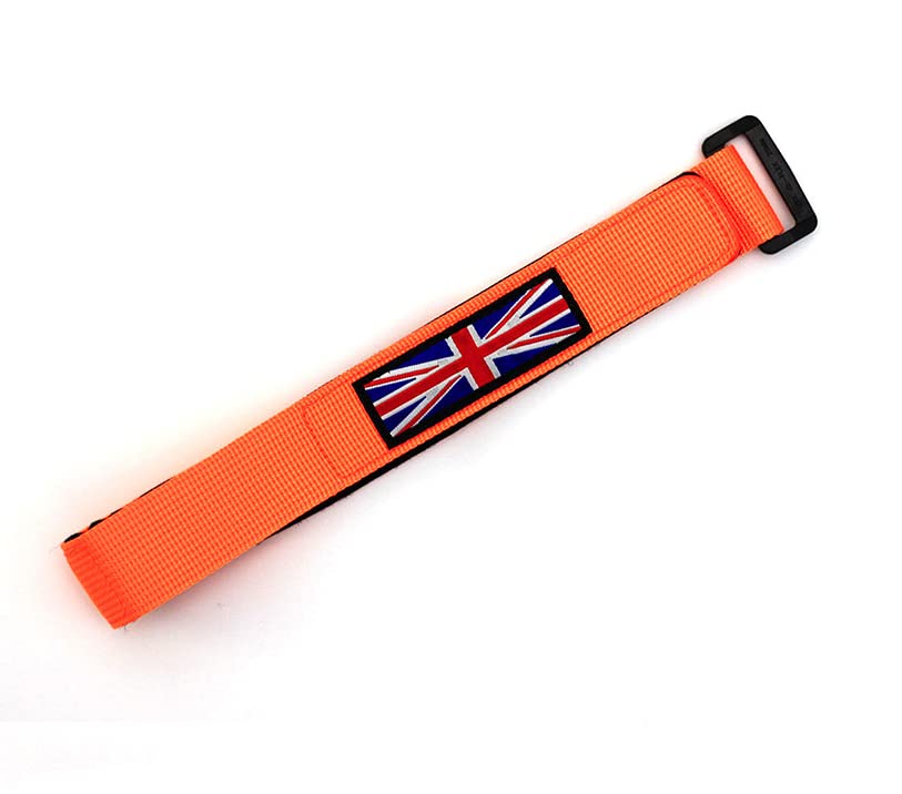 Velcro Holding Strap for Brompton Folding Bike Frame Orange