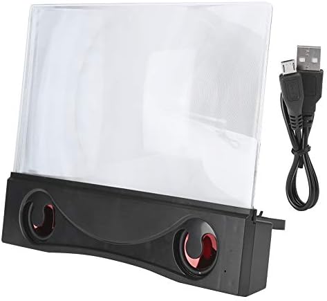 eboxer-1 Mobile Phone Screen Magnifier 12” Phone Screen Magnifier with Bluetooth Speaker