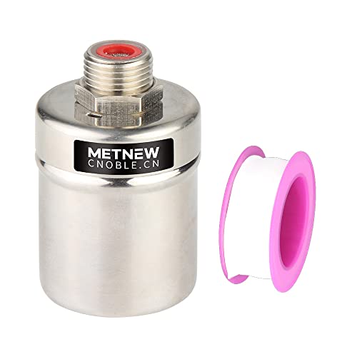Float valve 1/2" MNPT stainless steel automatic water float valve is