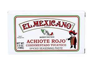 El mexicano achiote rojo 3.5 3.5oz (042743200460)