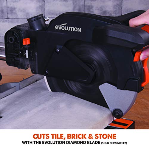 Evolution Power Tools R255SMSL 10" Multi-Material Compound Sliding Miter Saw - Thumbnail 7
