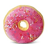 Tri-coastal Design Round Doughnut Donut Stuffed Cushion Soft Plush Pillow for Bed, Sofa or Chair 14