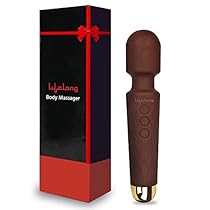 Lifelong LLM414 Rechargeable Wireless Body Massager Machine with 20 Vibration Modes, 8 Speeds and Water Resistant| Massager