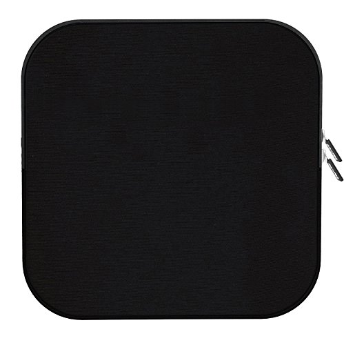 Pawtec External USB CD DVD Blu-Ray & Hard Drive Neoprene Shockproof Protective Storage Carrying Sleeve Case with Extra Storage Pocket for Apple SuperDrive LG ASUS Buffalo Samsung Pioneer Drives