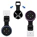 TOOVREN Upgraded Outlet Wall Mount Holder Stand for Dot 3rd Generation (No Muffled Sound) Space-Saving Alexa Accessories for Your Smart Home Speakers Without Mess Wires or Screws (2 Pack)