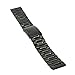 Ritche 22mm Watch Band Premium Solid Stainless Steel Metal Business Replacement Bracelet Strap for Men's Women's Watch
