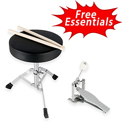 Eastrock Kids Drum Set, 3 Piece 14" Drum sets for Kids,Junior,Student