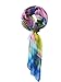 V28 Womens Floral & Graphic Print 100% Silk Great Nature Pattern Scarf (ColorStream)