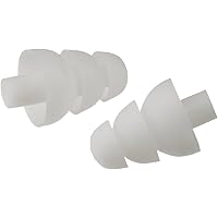 Shure EATFL1-6 Triple Flange Sleeves for SE Model Earphones, KSE1500, E3c, E4c, E5c, E500PTH, i3c and i4c Models