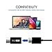 TechMatte Micro USB to USB C Adapter, Converts Micro USB Female to USB C Male (2 Pack, Black)