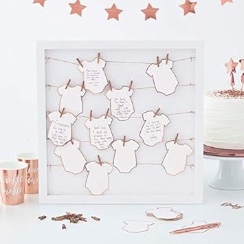 Amazon Com Ginger Ray Baby Shower Baby Shower Ideas Frame Peg And