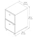 Bush Business Furniture Series A 2 Drawer Mobile File Cabinet, Hansen Cherry/Galaxy