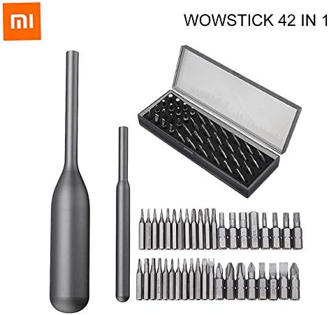Wowstick Screwdriver Set, 42 in 1 S2 Tool Steel Driver Bits Set Pocket Magnetic Precision Screwdriver Set, Mini Screwdriver Repair Kit for Electronics Watch Glasses Cellphone iPhone iPad Tablet
