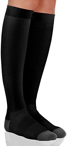 Compression Socks for Men and Women. Medical Graduated Compression 15-20 mmgh. Moderate Support Stockings, Great for Nurse, Pregnancy, Athletic, Running, Flight Travel, Shin Splint Recovery. …