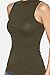 TheMogan Women's Mock Neck Long Sleeve Top Stretch Cotton High Neck Slim Fit T-Shirt