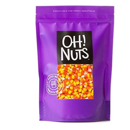 Amazon Com Oh Nuts Candy Corn Gourmet Easter Treats Classic Halloween Candy Old Fashioned Retro Sweets Kosher Dragon Teeth Resealable Bulk Fresh Bag 64 Oz Fun Festive Holiday