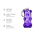 Gummygoods Bite-Sized Gummy Bear Keychain Kids Nightlight, LED Light, Battery Included, (Purple)