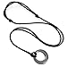 Hearbeingt Cremation Jewelry Urn Necklace for Ashes for Women Men, Circle of Life Eternity Memorial Pendant Ash Jewelry, Gunmetal