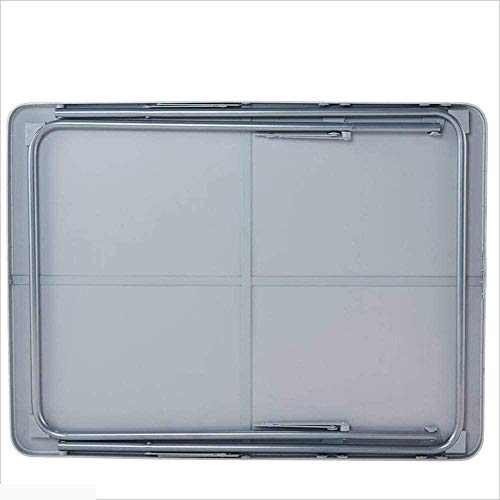 LHYLHY Tabelle XIAOYAN Gray - Esstisch Tisch im Freien Tisch Klapptisch Gartentisch 4 Personen – Bild 4