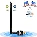 ANEWKODI USB WiFi Adapter Wireless Network Card 5dBi 2.4GHz/5GHz Dual Band 802.11AC Wireless Card for Desktop/Laptop/PC,Support Windows 10/8/7/Vista/XP/2000/Mac Os 10.4-10.12.4