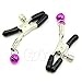 Kocome Breast Vaginal Nipple Clamps, Single Bell - Bust Massager Stimulate Jewellery