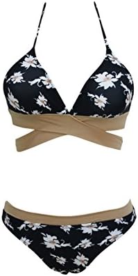 Pampoo Womens Simple Sexy Bikini Beach Equipment Swimwear Swimming Suit