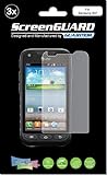 3x Samsung Galaxy Rugby Pro SGH-i547 Premium Invisible Clear LCD Screen Protector Cover Guard Shield Protective Film Kit (Package by GUARMOR)