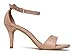 J. Adams Dove Ankle Strap Womens Stiletto For Women Sexy - Open Toe Strappy Heels, Wedding Shoes For Bride, Summer Heels and Bridal Shoes