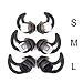 Replacement Silicone Earbuds Tips 3 Pairs Size S M L Fit Bose QC20 QuietControl 20 QC30 SIE2 IE3 Soundsport Wireless Earphones